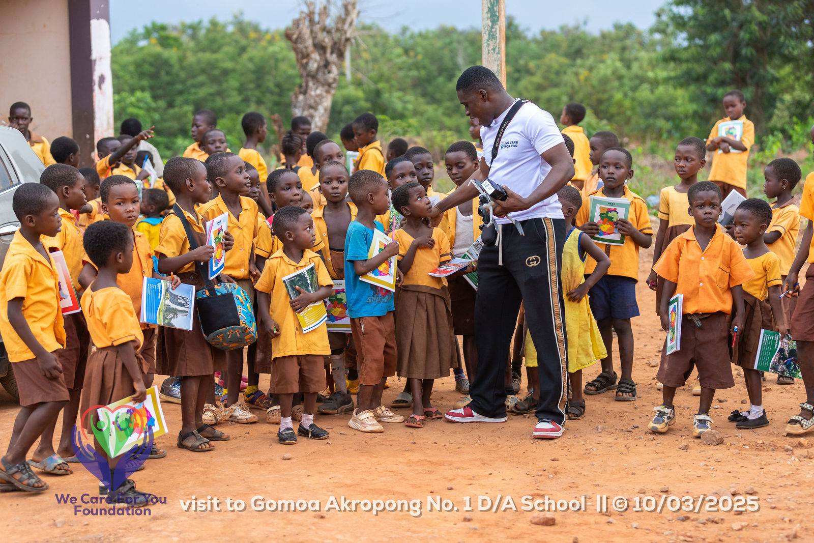 Gomoa Akropong visit photo